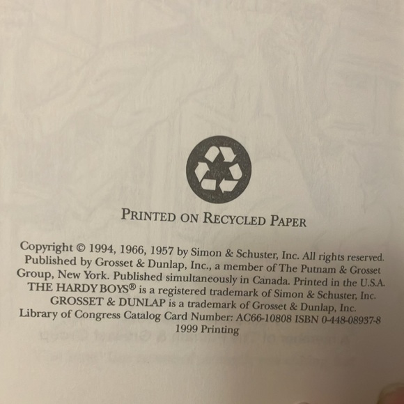 4 Hardy Boys Hardcover Books 1,2,37,53 printed 2000s - Picture 2 of 4